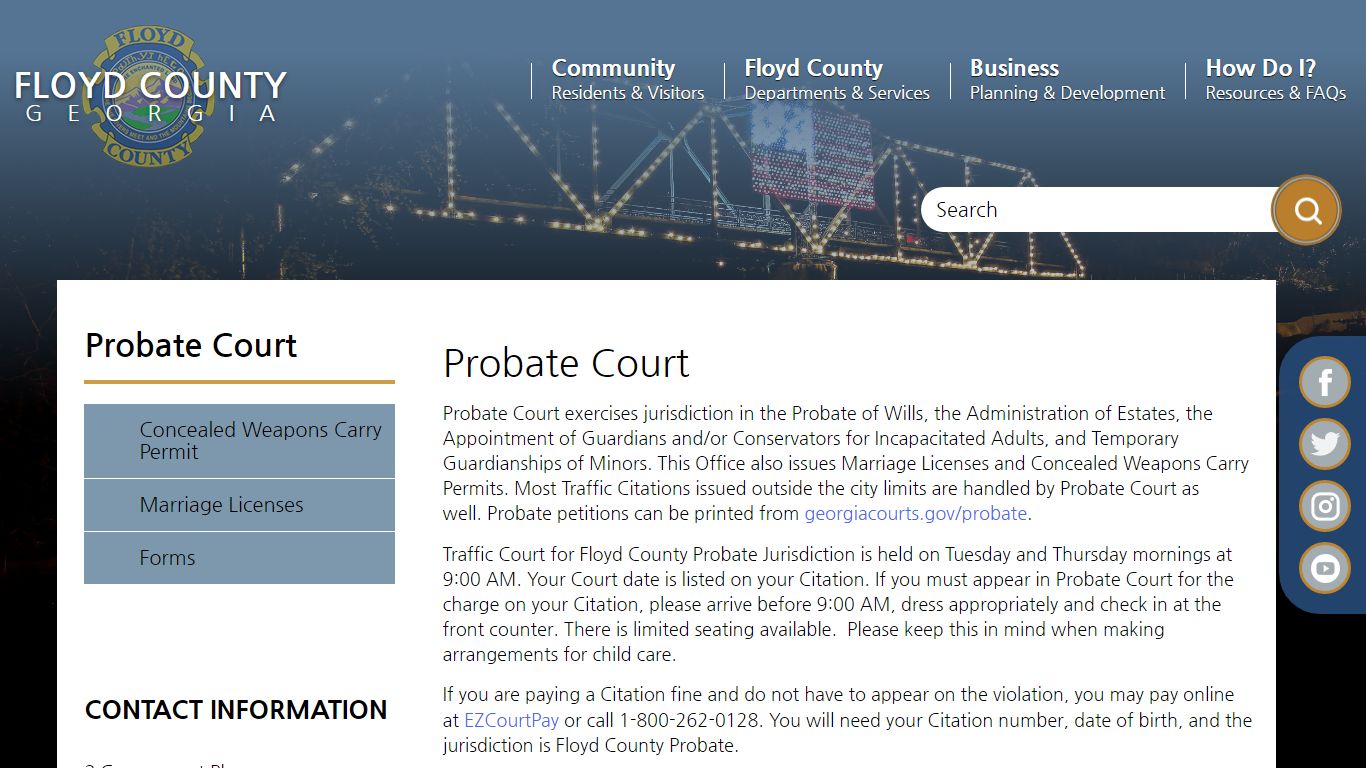 Probate Court | Floyd County Georgia